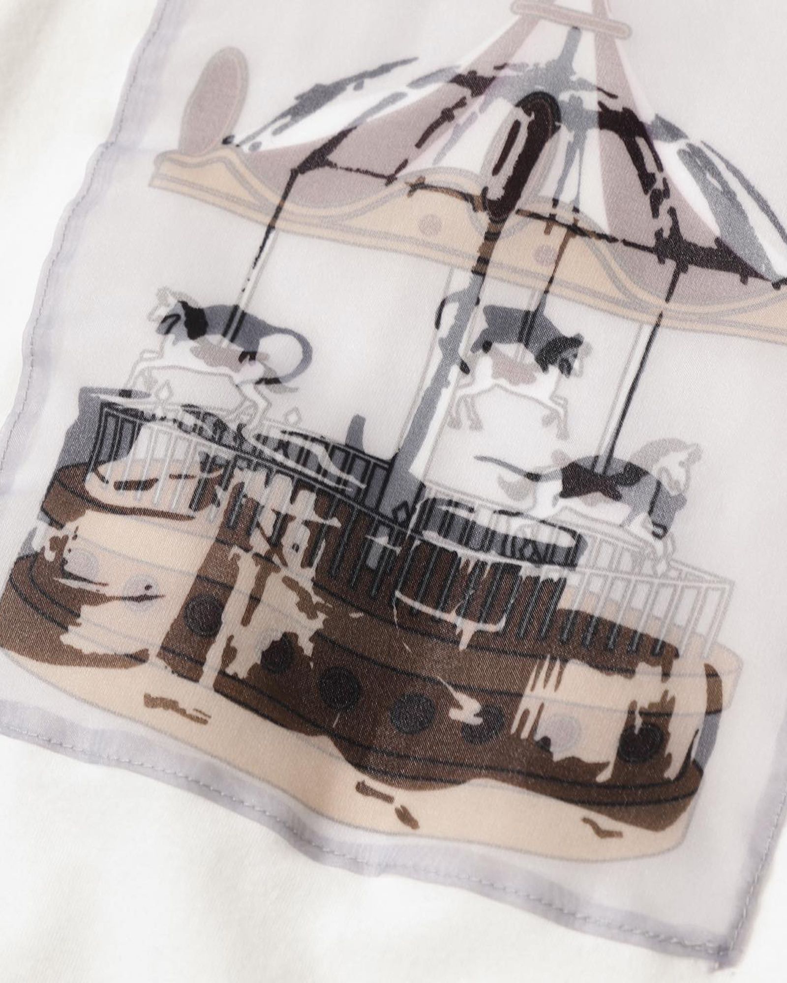 3D Merry Go Round Tee <amok×MAMES×MEDICOM TOY>