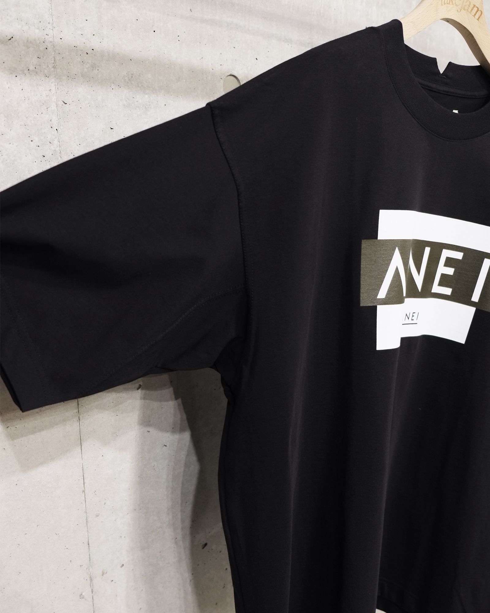 【希少】ANEI アーネイ Overlay Shirt C.O. 黒 ANEI｜CARP ZIP SHIRT (BLACK) AN0251_S1103の通販