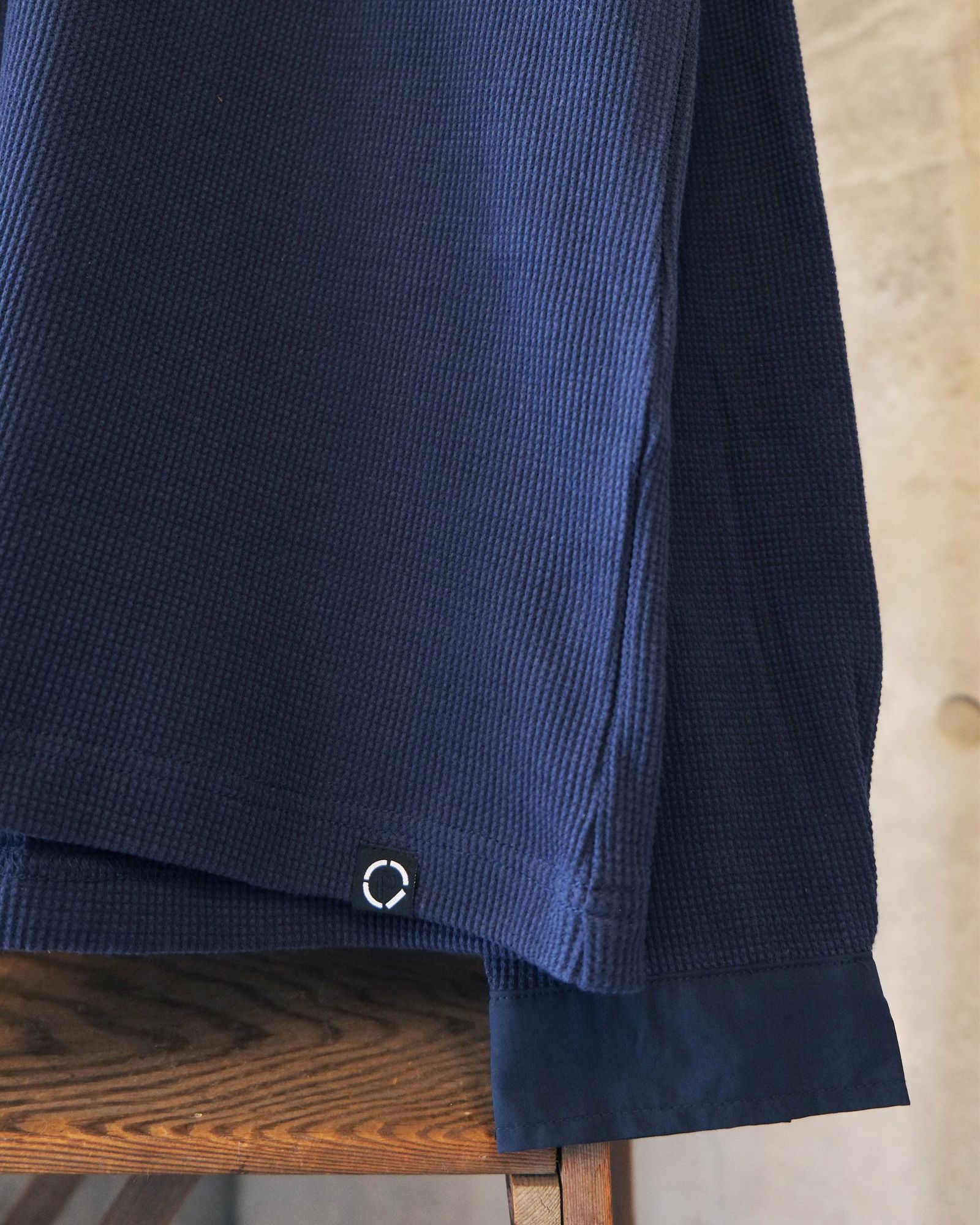 Double Henley L/S Tee / ヘンリー ロングスリーブTシャツ / ネイビー / PD-262-LCS-041