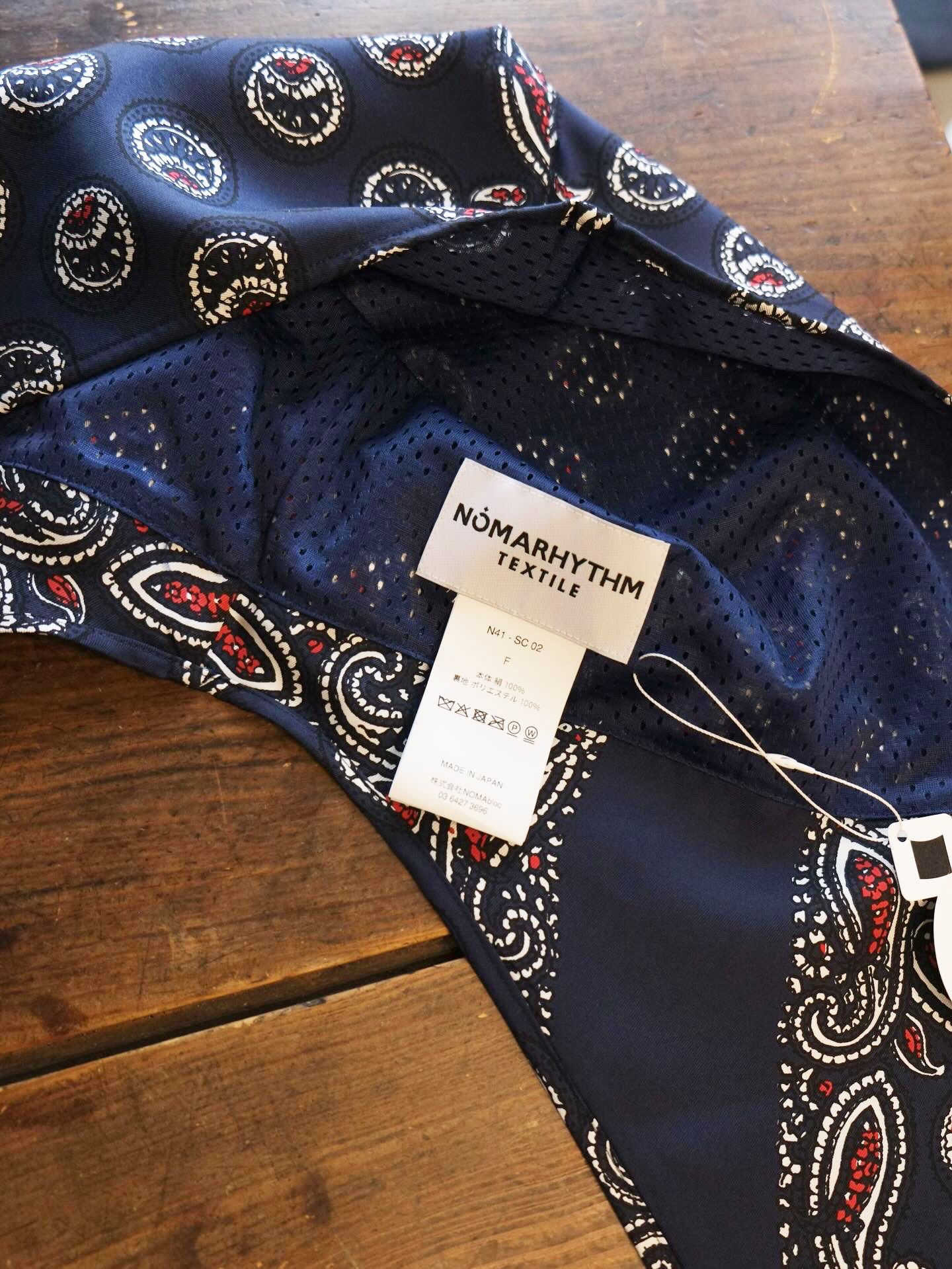 Paisley Silk Hoody Scarf