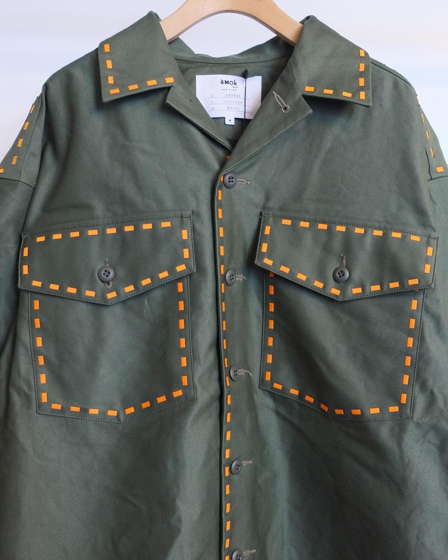 amok 20ss LASER STITCH JACKETS ブルゾン