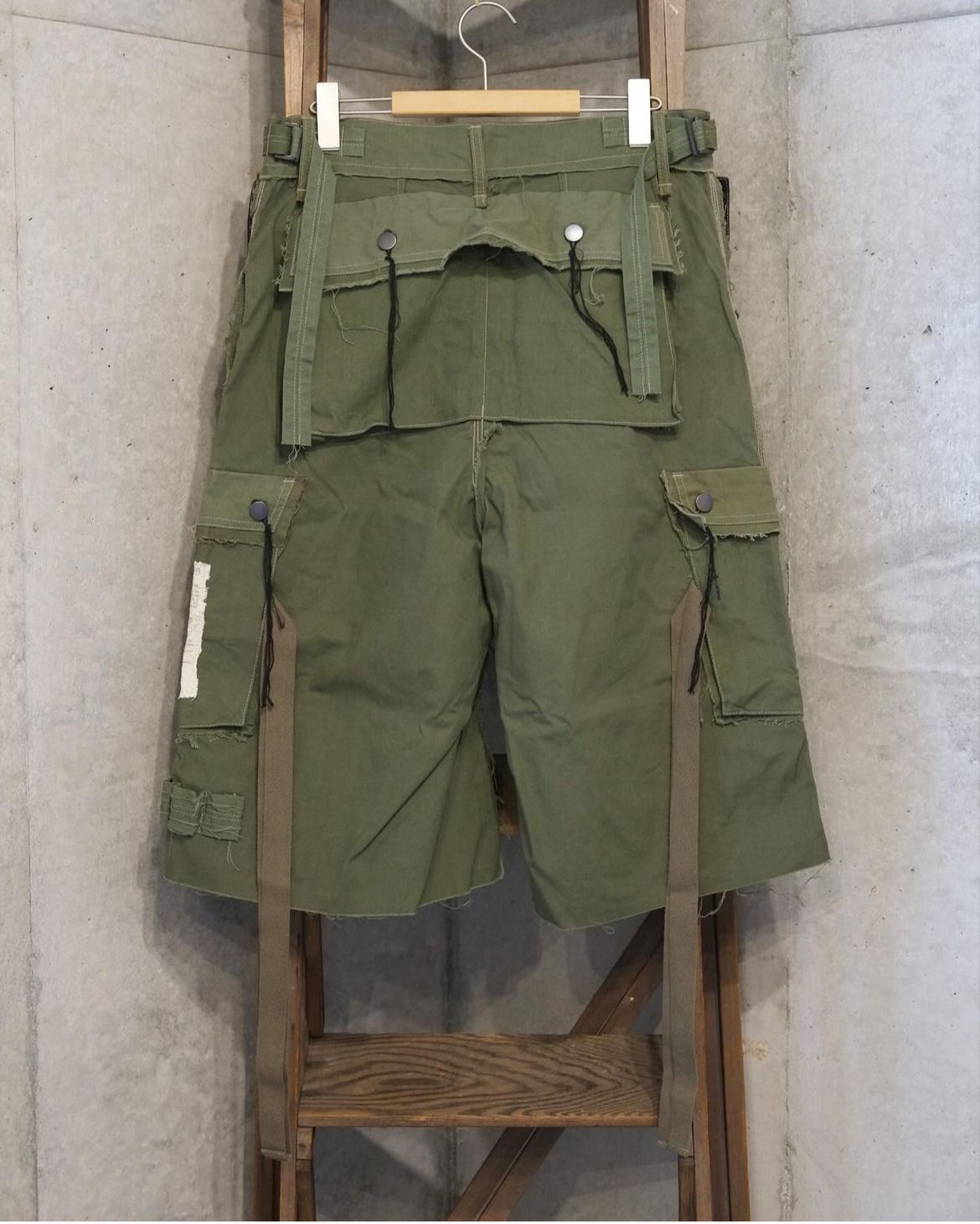 Minus(-) Slash Seam HBT Cargo 新品未使用 MINUS - 【残り一点】Slash Seam HBT Cargo(VINTAGE SLEEPING