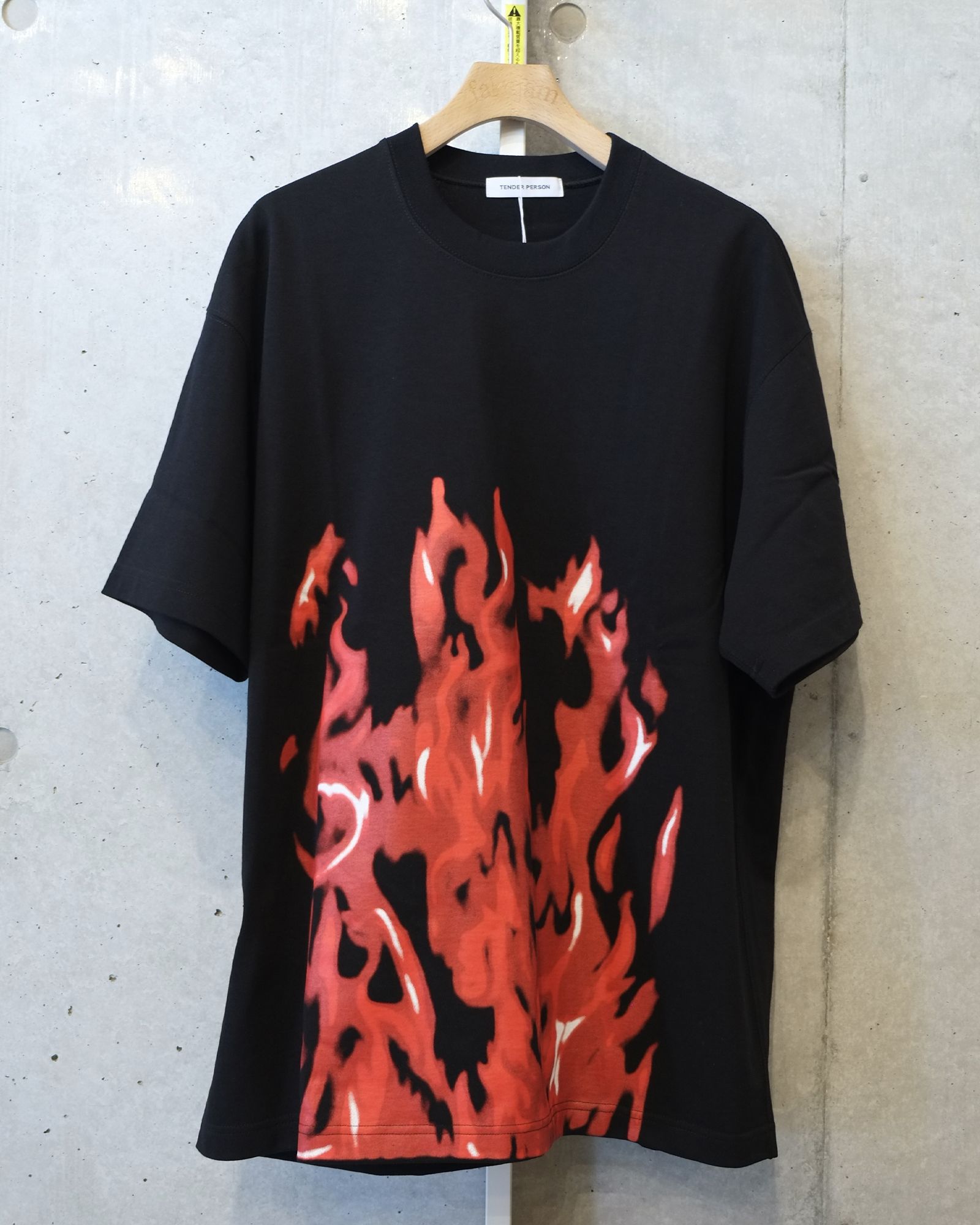 TENDER PERSON 18ss Flame pattern ジャケット - burnet.com.ar