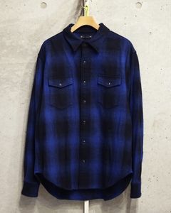 Ombre Check Flannel RF Western SH