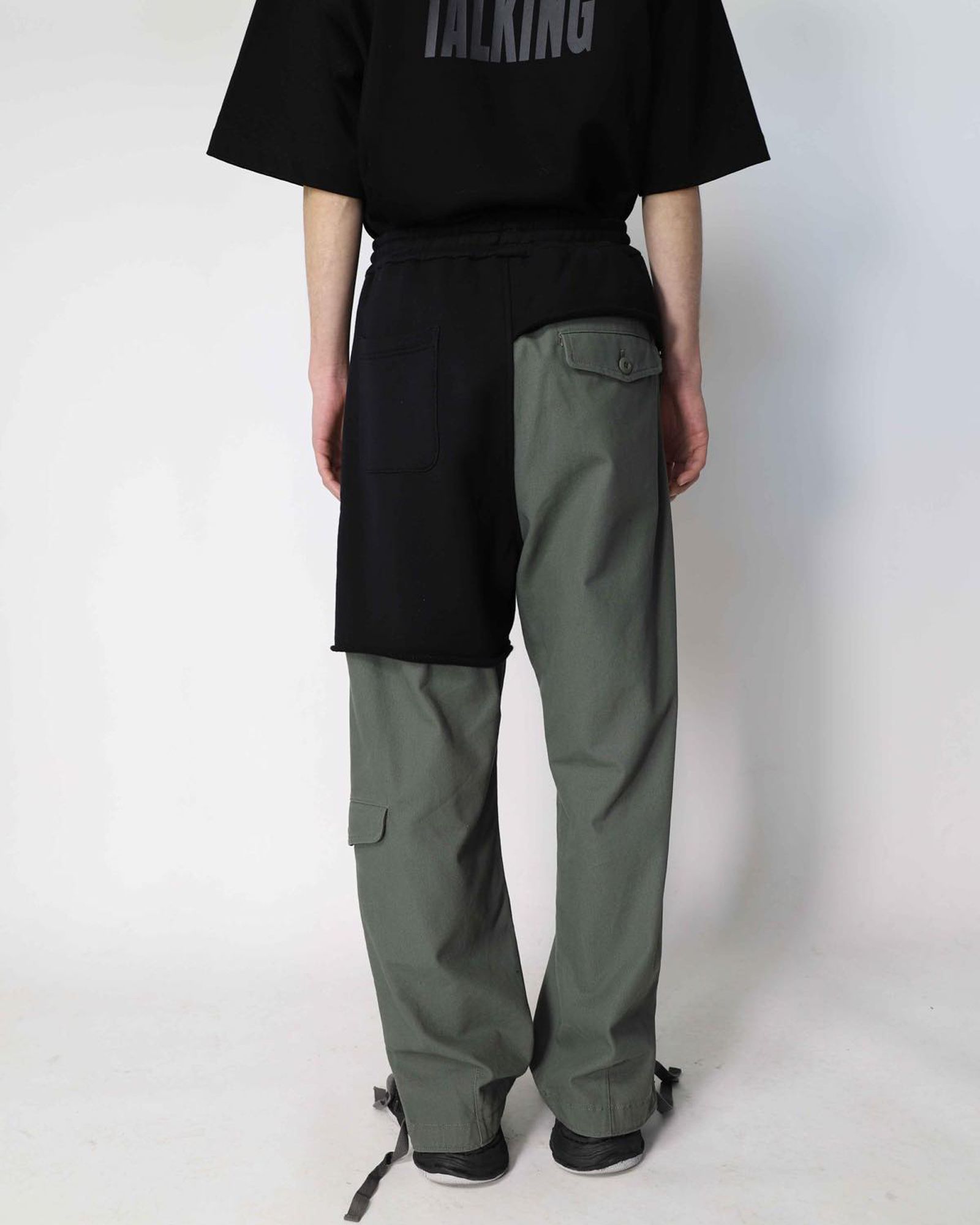 Fleece Combined Chino Pants