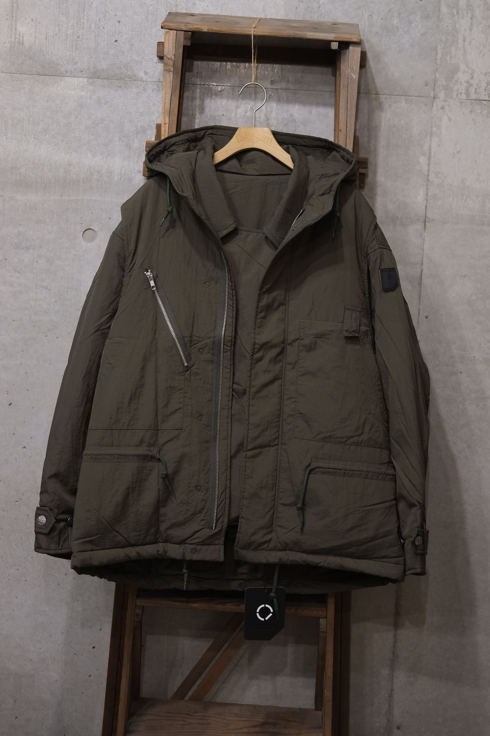 Double Cushy Hooded Jacket