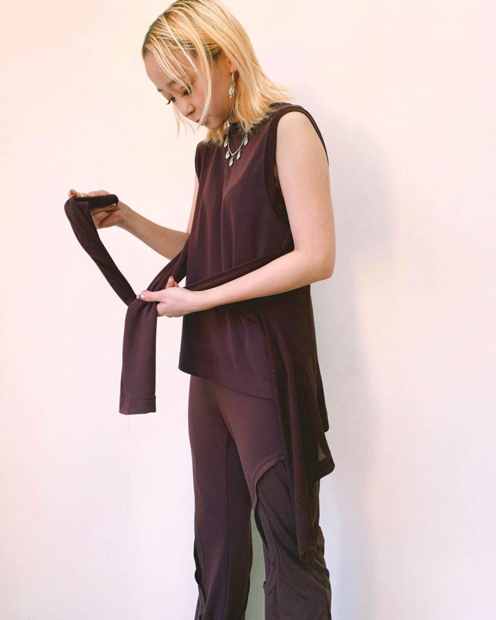 Fake Cardigan Top