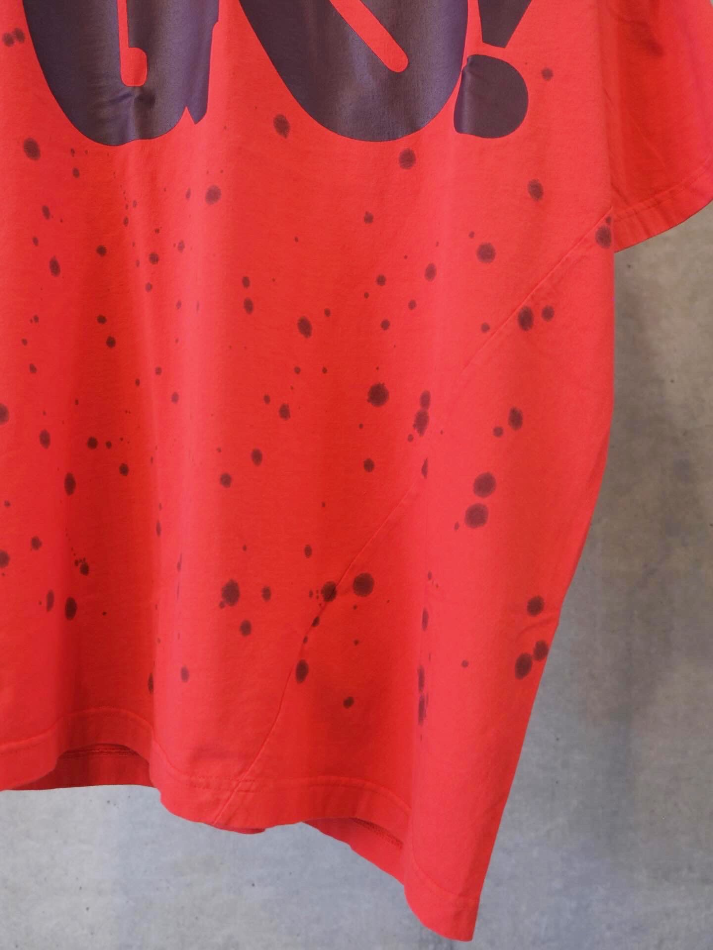 Hand Dye Twist Tee Shirt/ GO!