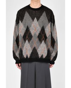 Argyle Pullover Knit