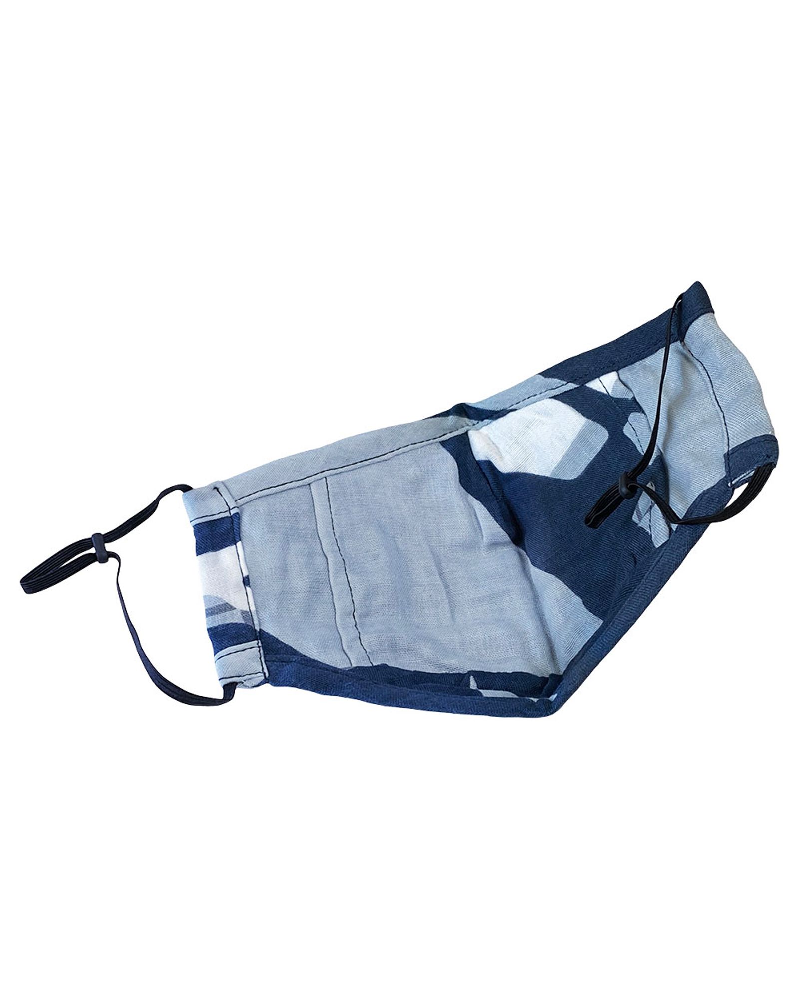 Mask Gauze Grey Camo
