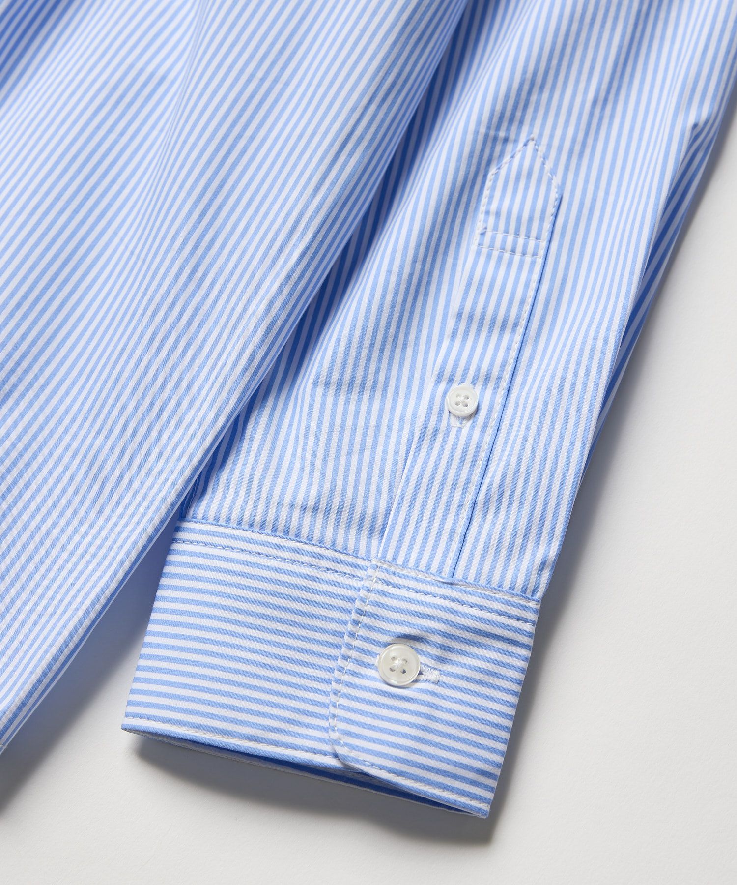 LOOSE STRIPE SHIRT L/S / ルーズ ストライプ シャツ / ブルー / MTM-SH-0266-24-B