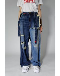 Triple Docking Denim Pants