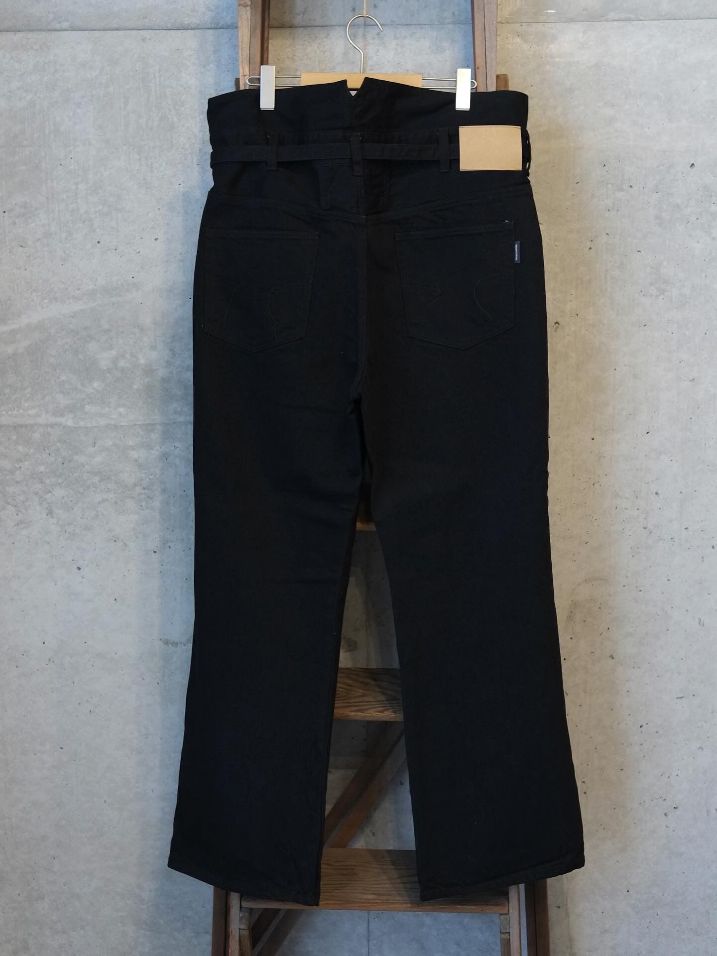 Fade Denim Wrap PT “Flare”