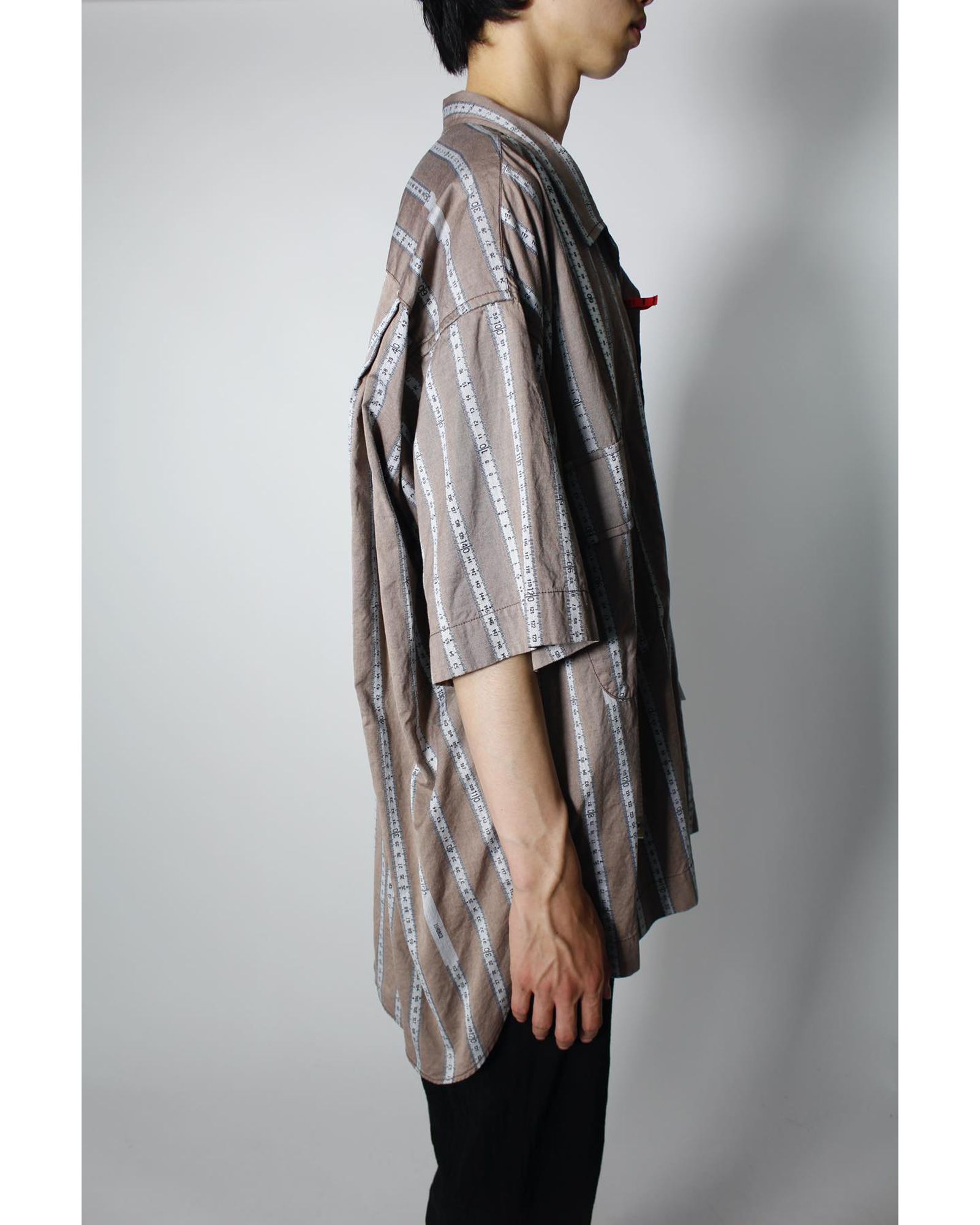 Majour Jaquard Half Sleeve Shirt