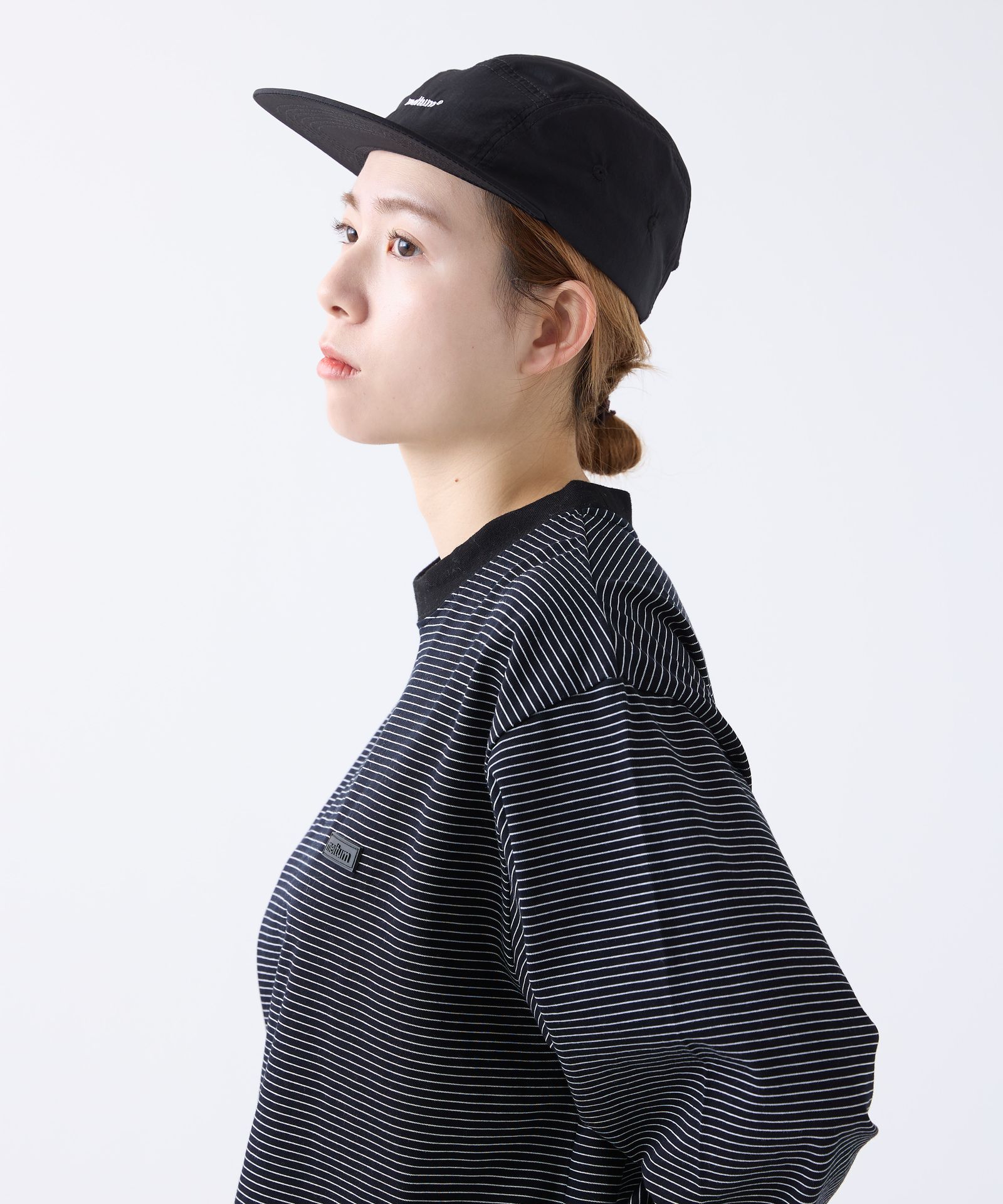 EMBROIDERY LOGO CAP / ロゴ キャップ/ ブラック / MTM-HT-0264-24-B