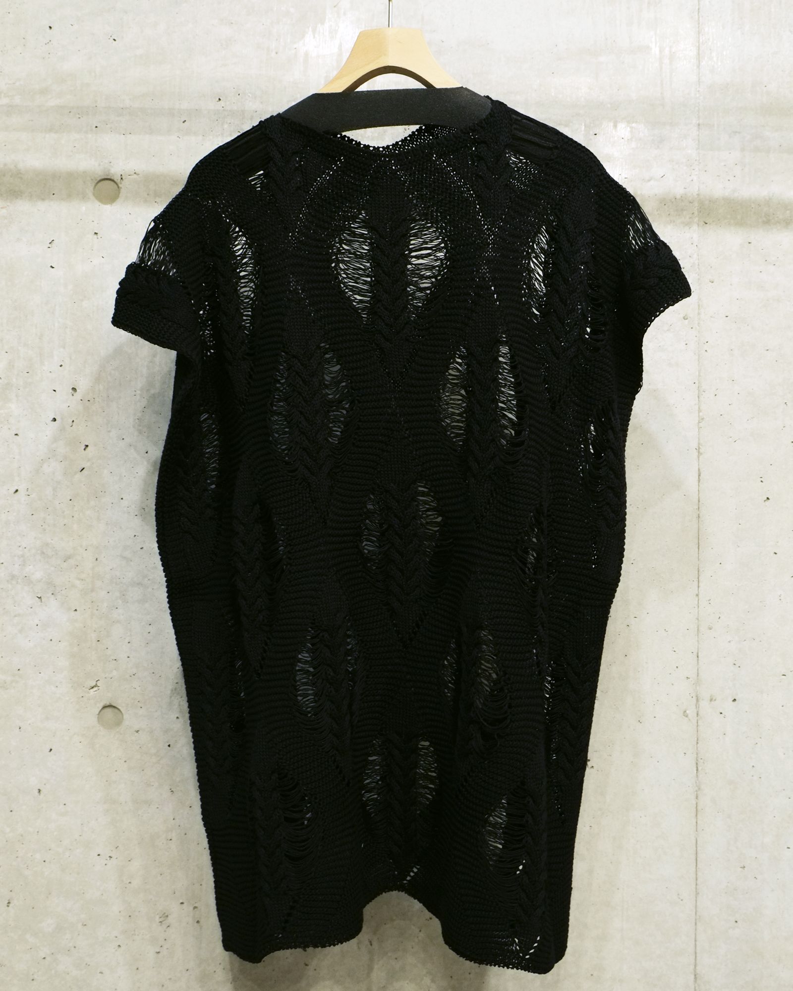 Yarn no sleeve Knit