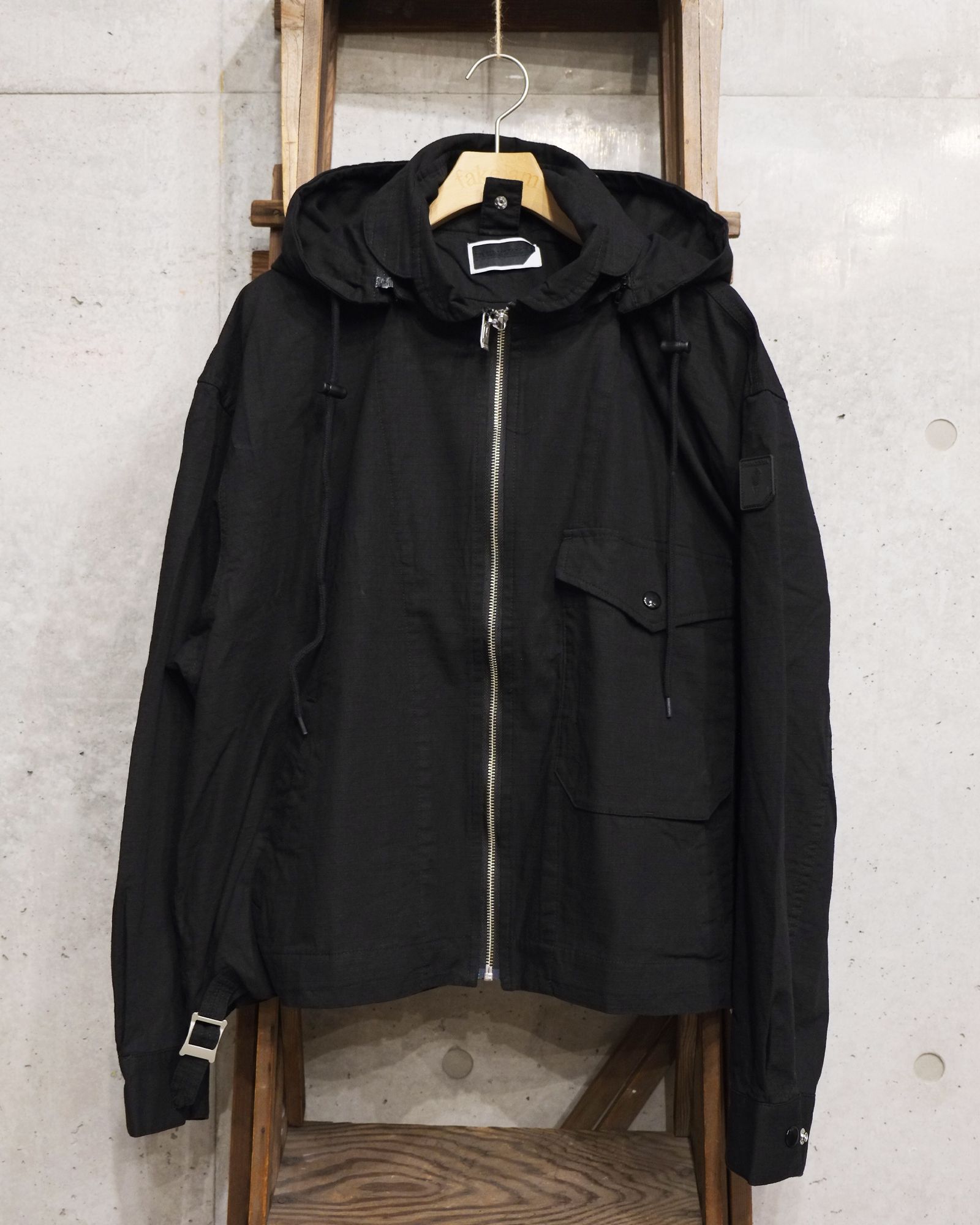 Visor Double Zip Jacket / ワークジャケット / ブラック / PD-262-JK-091