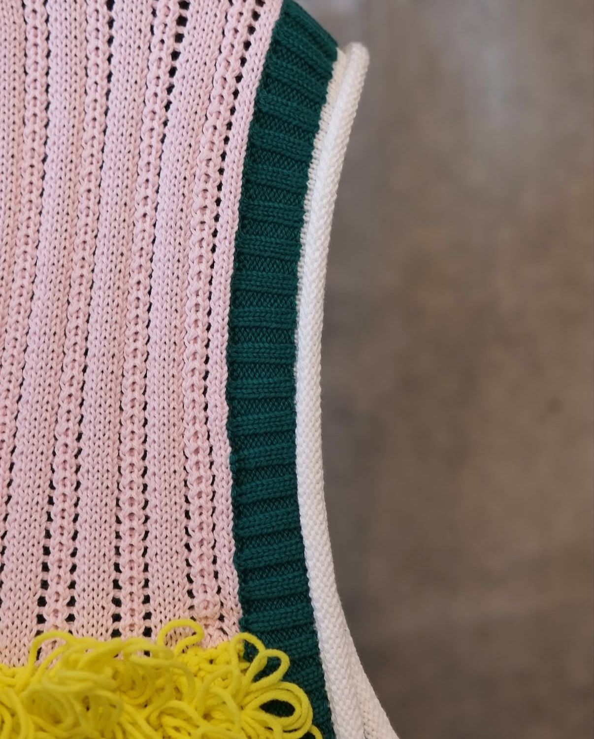 Knit Mop Vest