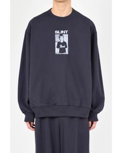 SLINT×LAD MUSICIAN Crew Neck Pullover