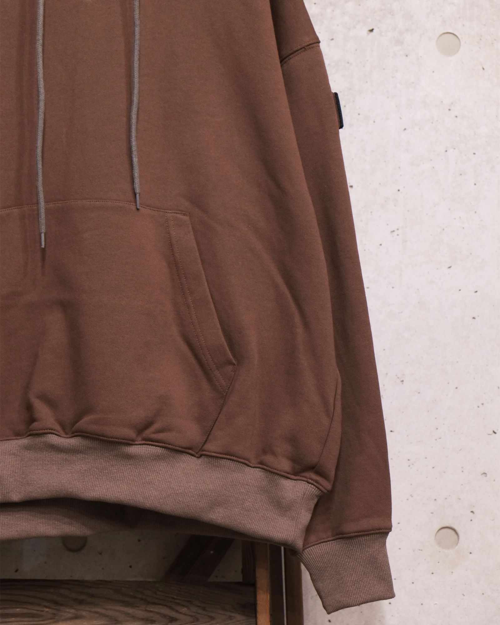 Mini Zip Hoodie / パーカー / ブラウン / PD-262-HCS-031