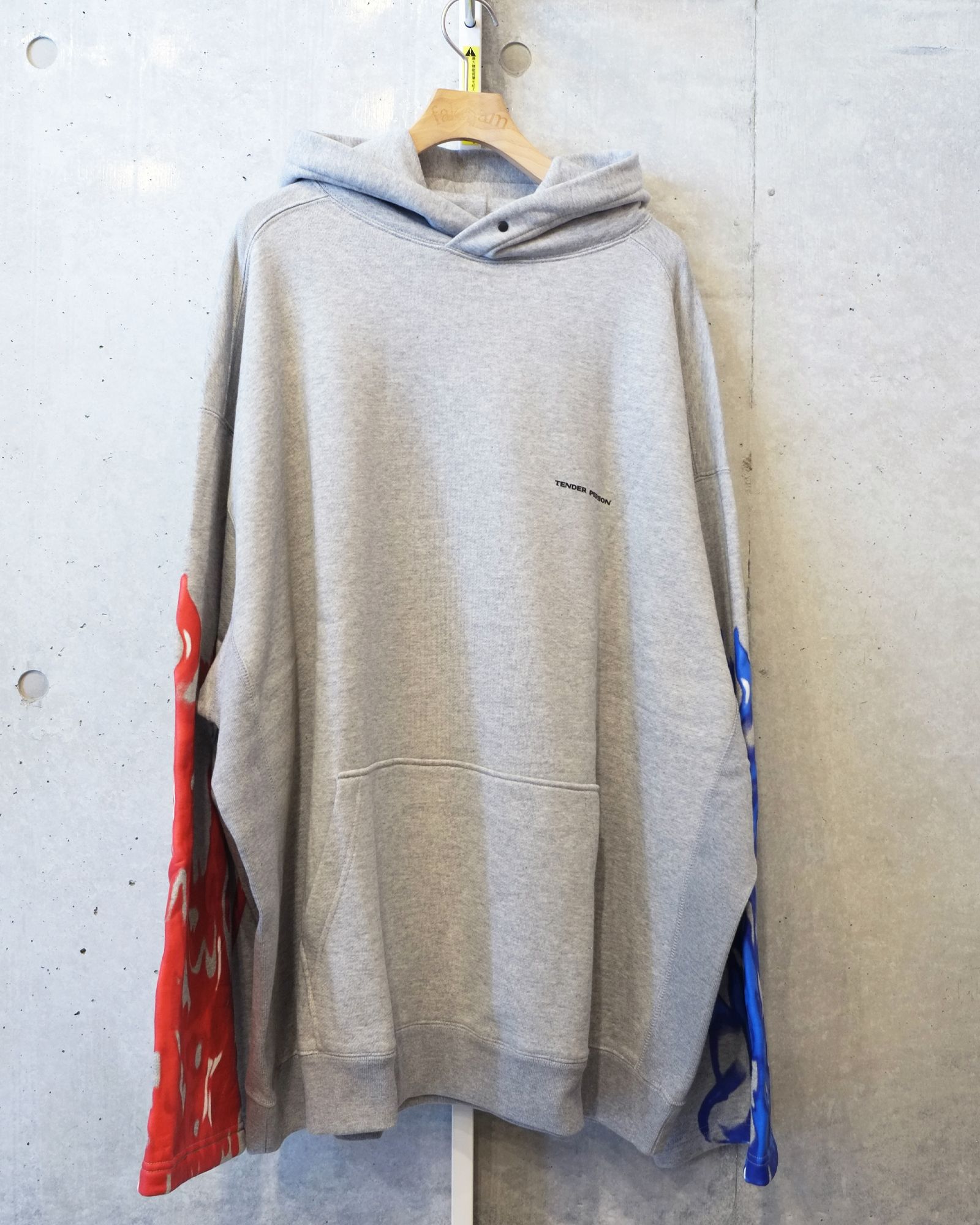 Flame Pettern Hoodie