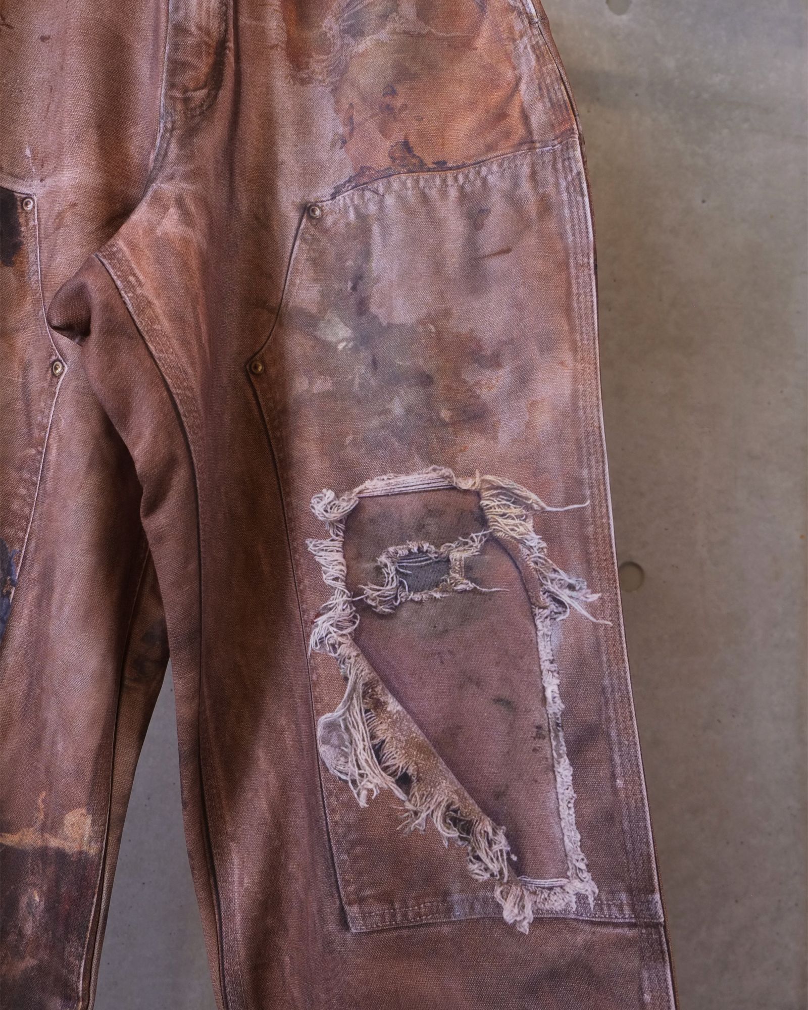 Print Duck Wide Pants