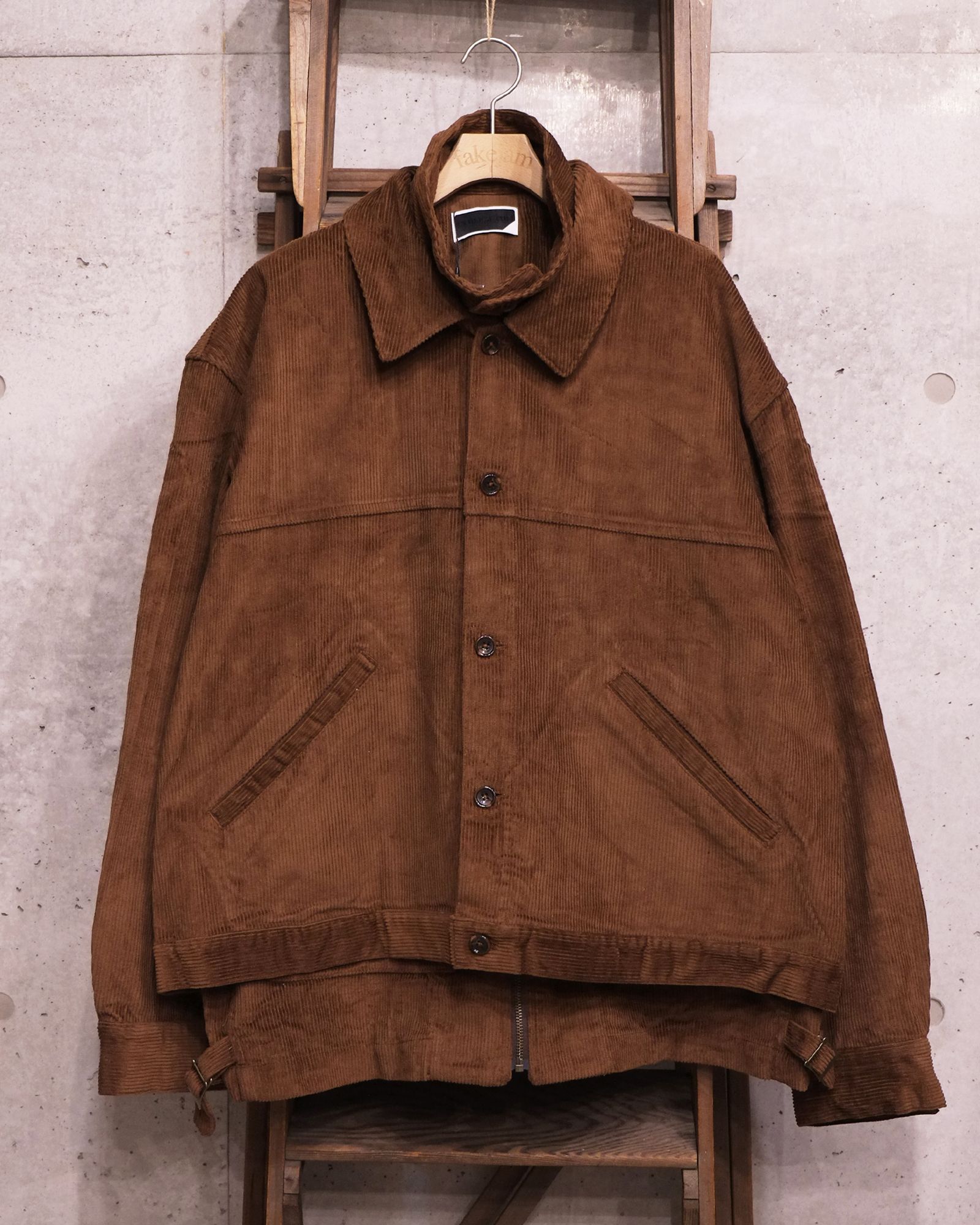 Double Cord Jacket / コーデュロイジャケット / ブラウン / PD-262-JK-041