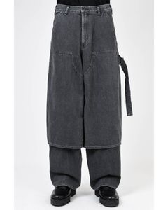 12oz Denim Double Knee Painter Pants