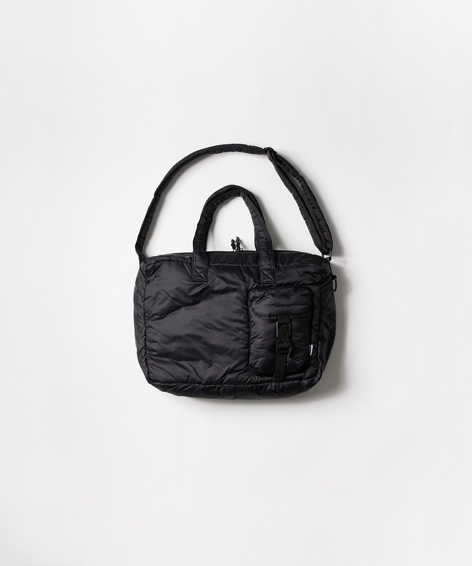 PADDING SHOULDER BAG / パディング ショルダーバッグ / ブラック / MTM-BG-0316-25-C