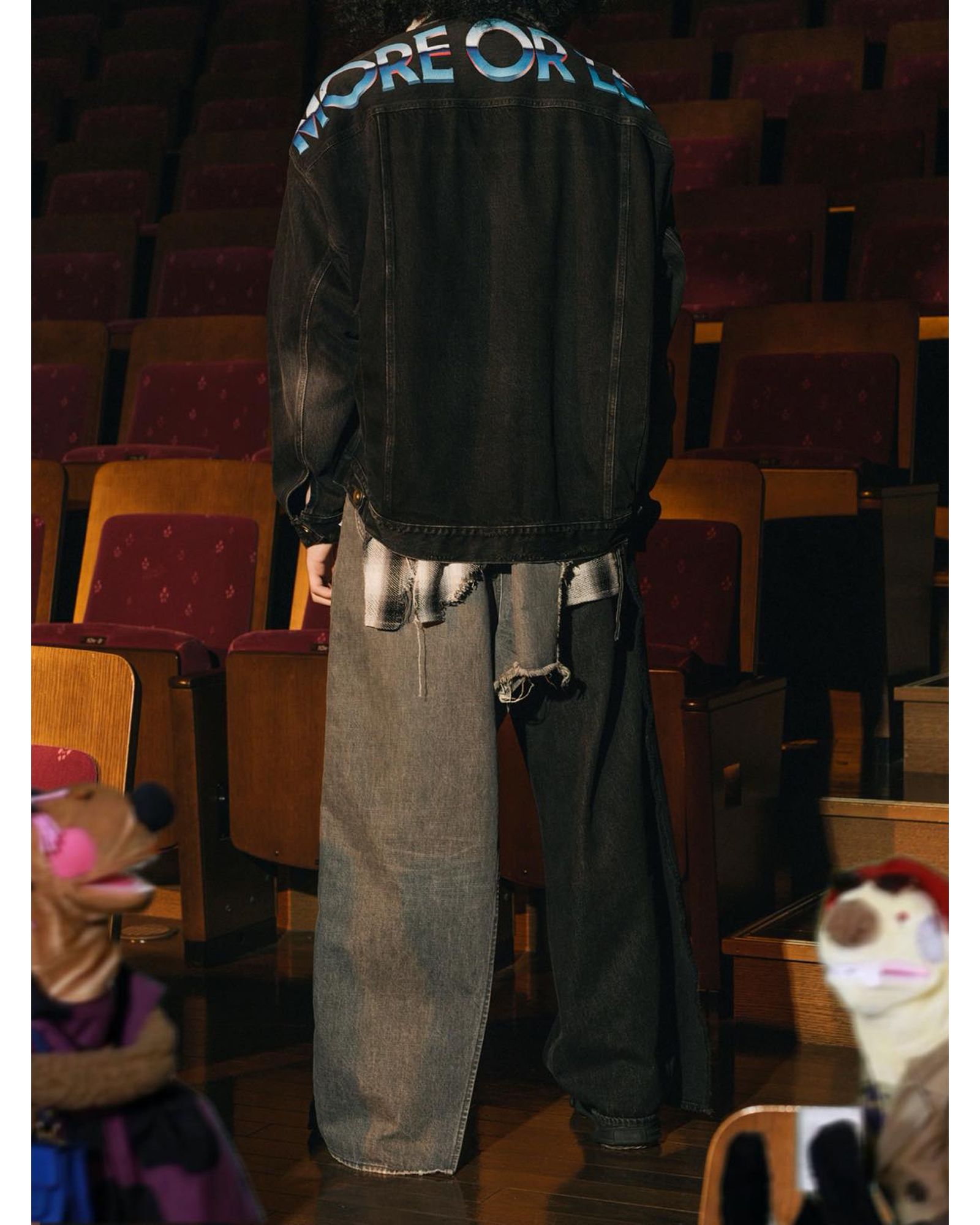 Triple Docking Denim Pants