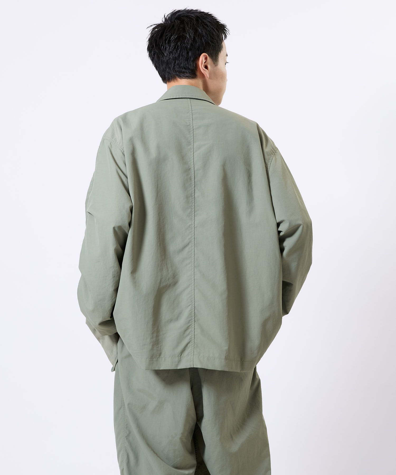 Supplex® DAILY LOOSE 2B JACKET / ルーズ 2Bジャケット / グレー / MTM-JK-0384-26-C