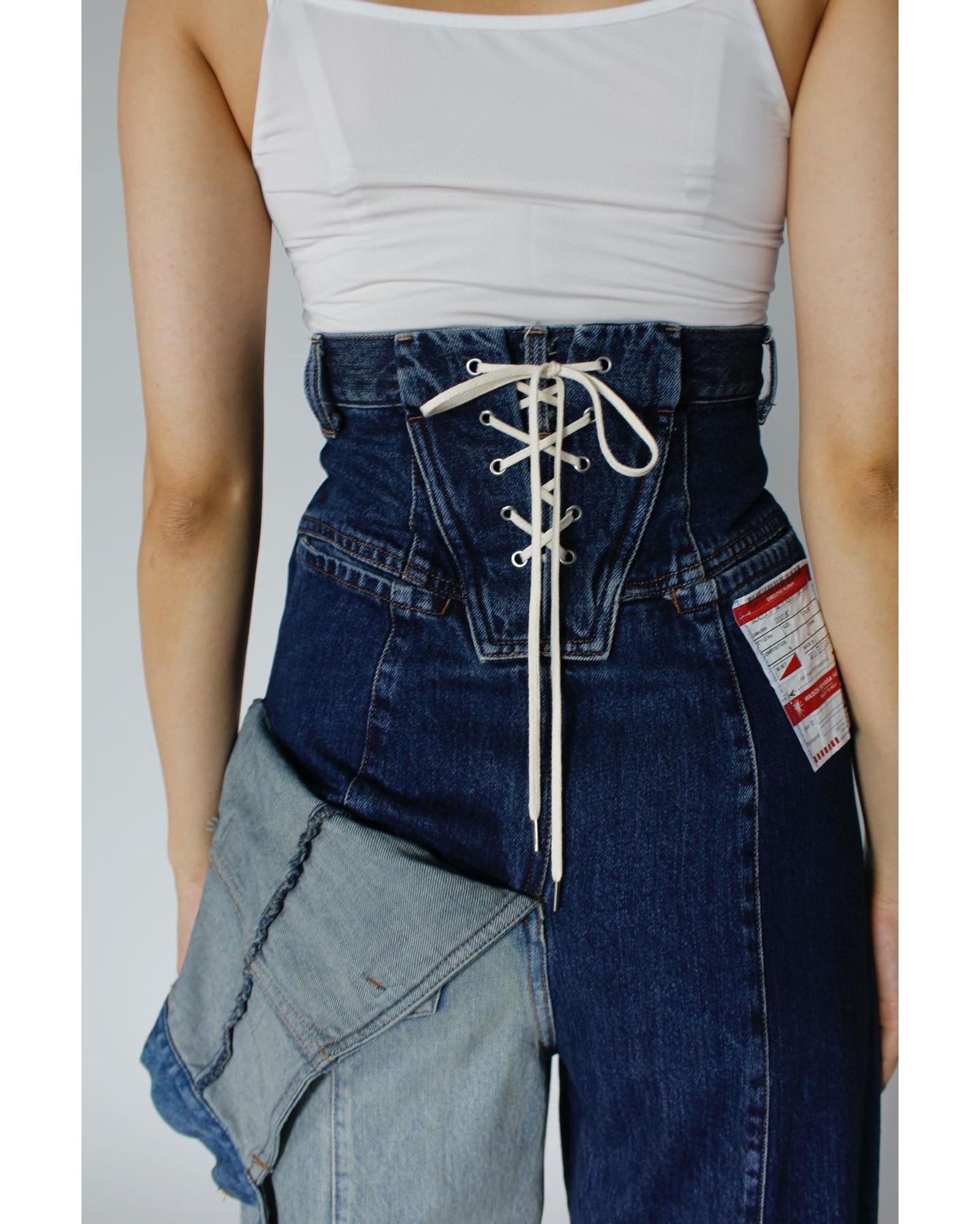 Layer Denim Pants