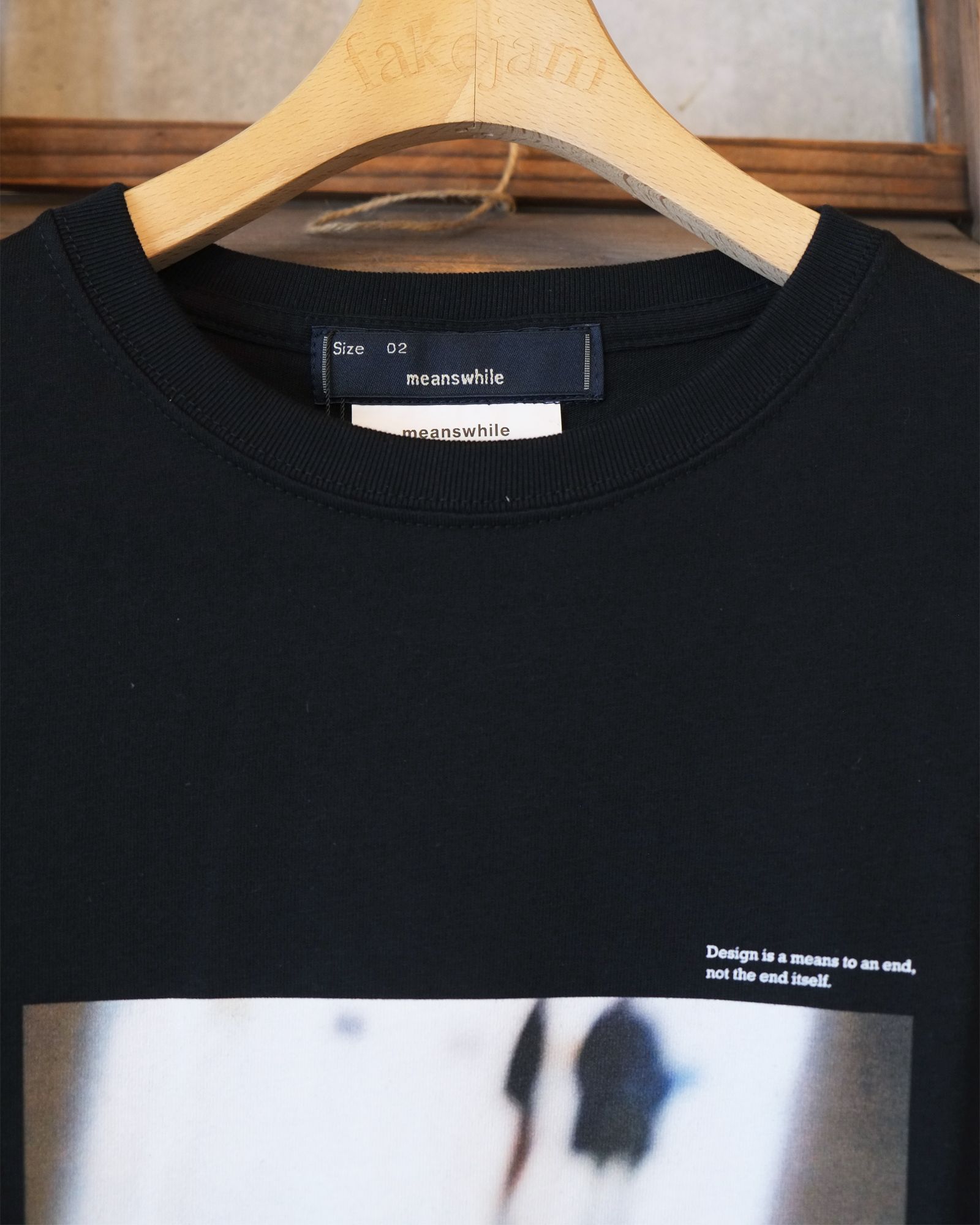 Abstract Photograph S/S Tee / Tシャツ / ブラック / MW-CT26101
