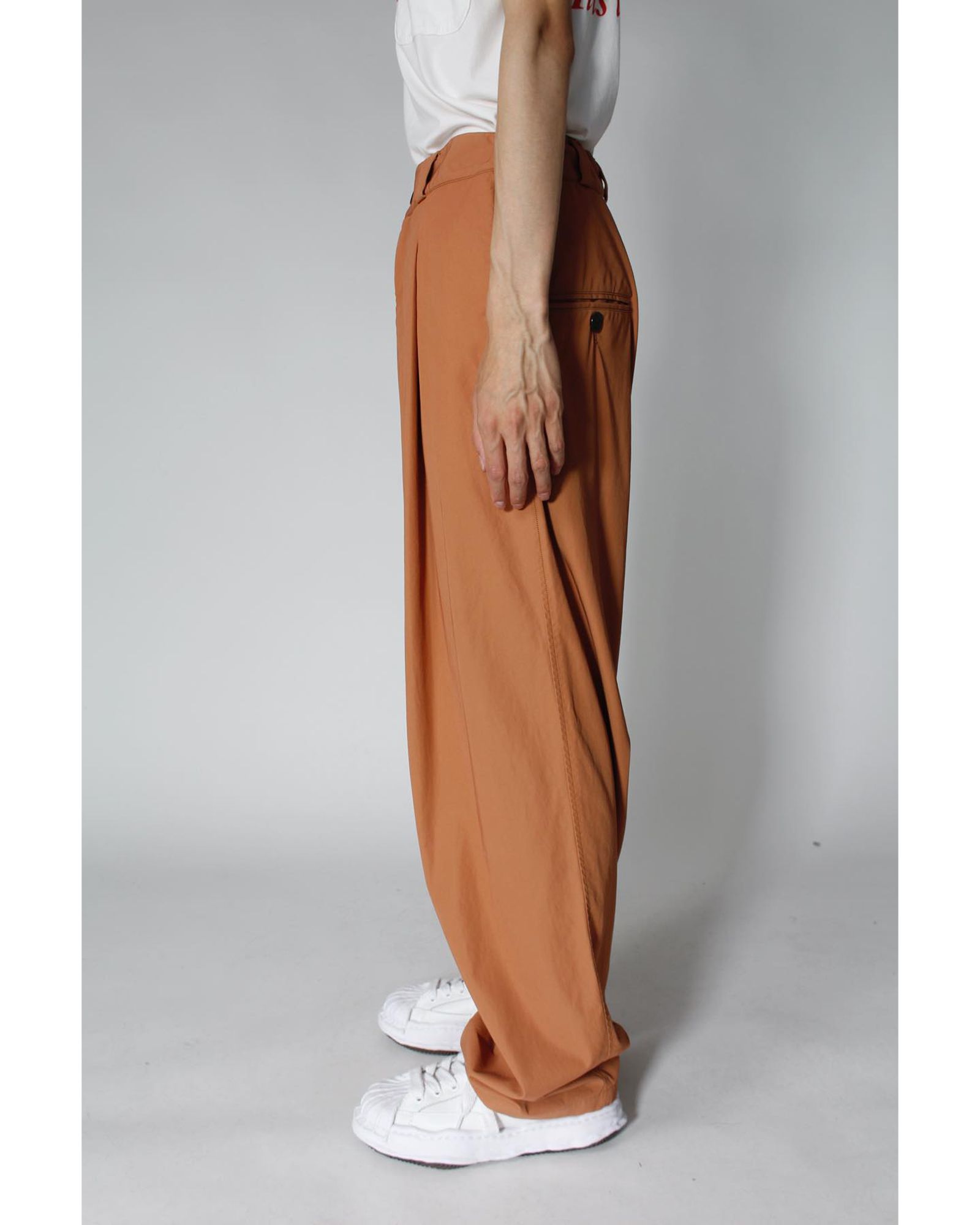 Oversized Smooth Chino Pants