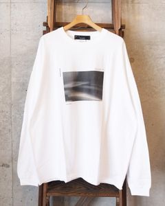 Abstract Photograph L/S Tee / ロングスリーブ Tシャツ / ホワイト / MW-CT26102