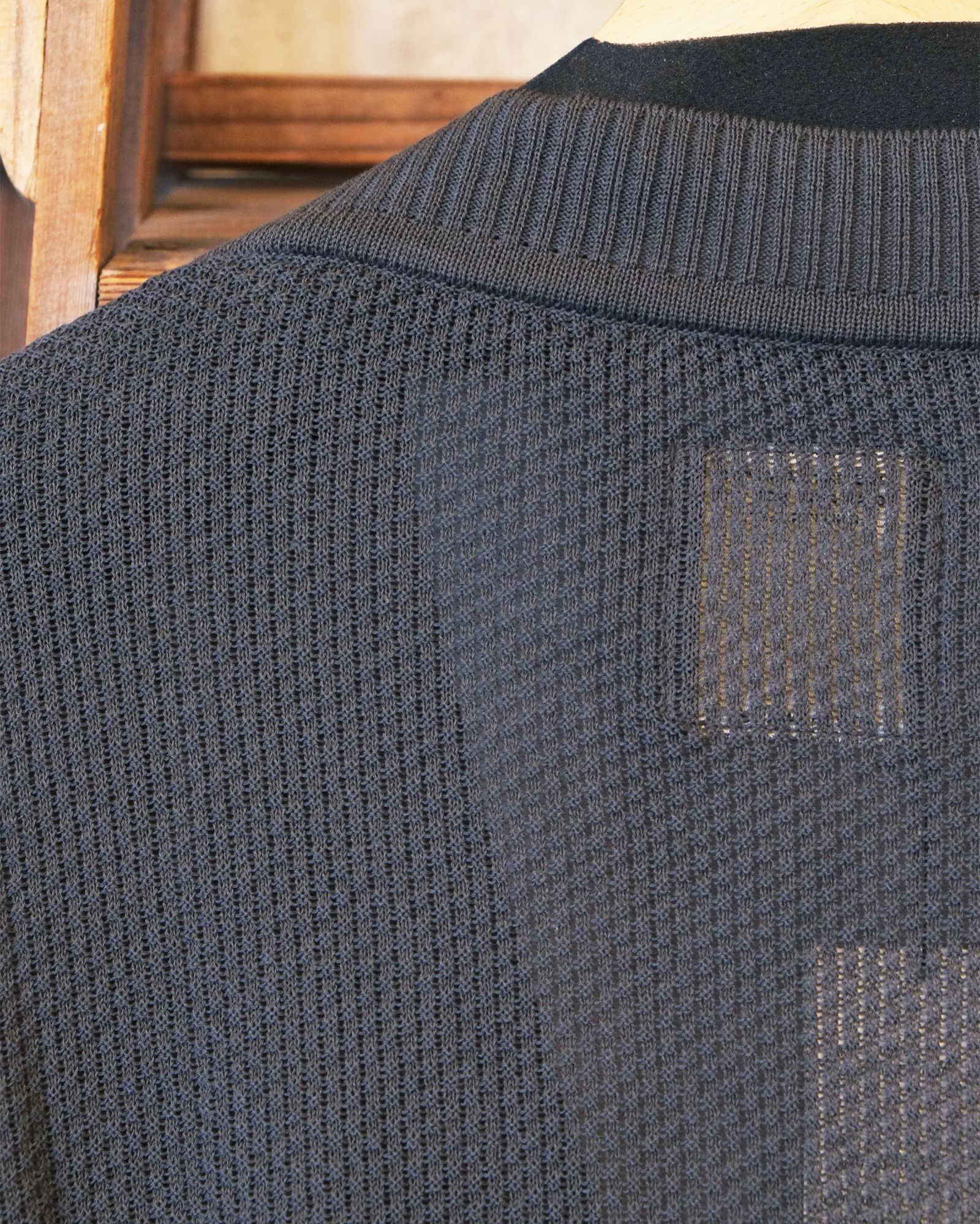Dappled sunlight Double Knit Cardigan / カーディガン / チャコール / MW-KT26101