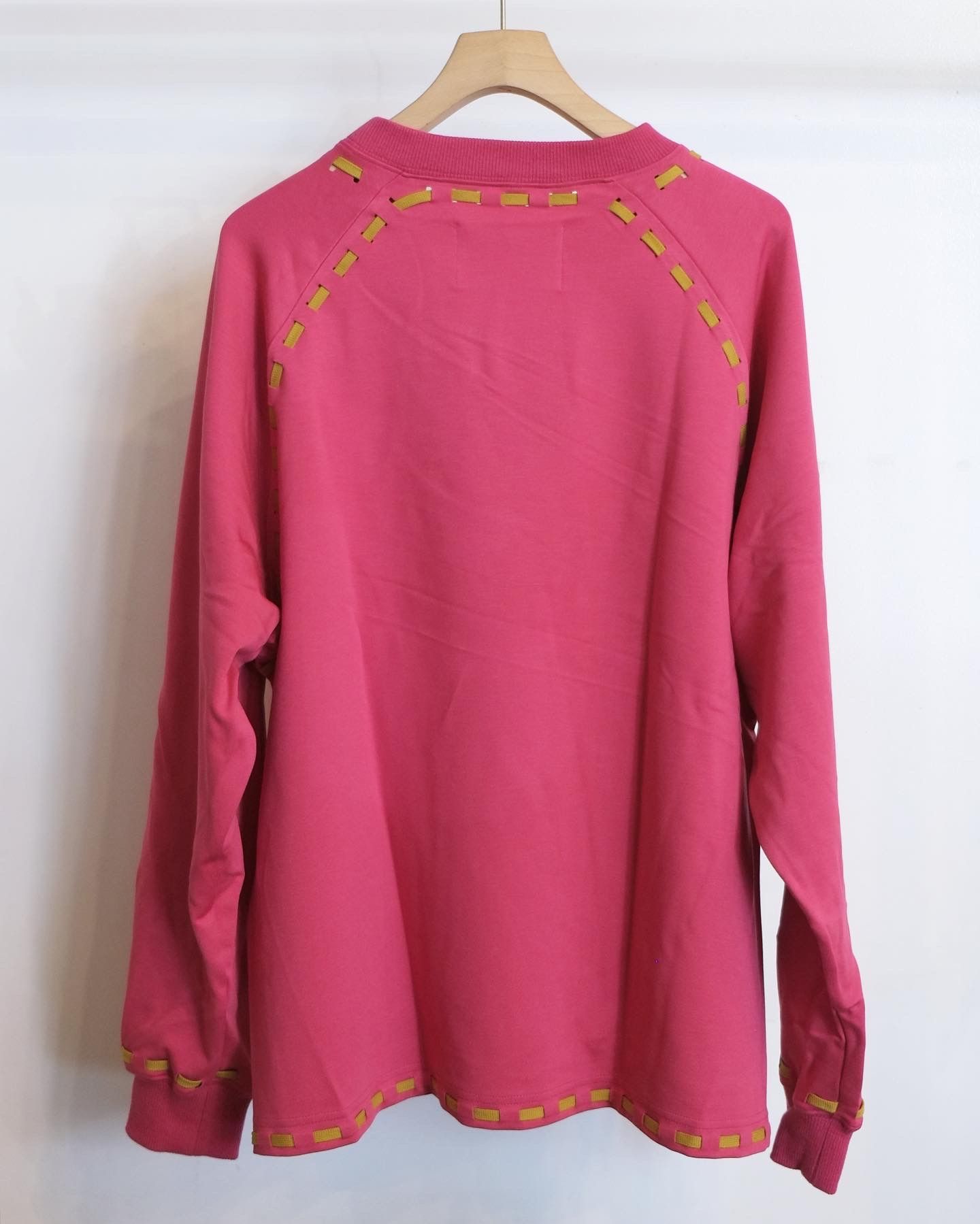 【定番デザイン】Cord Stitch Long T-Shirt / メンズ