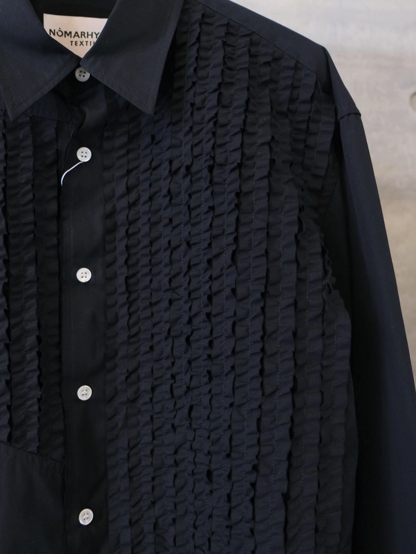 Frilled Patchwork Shirt