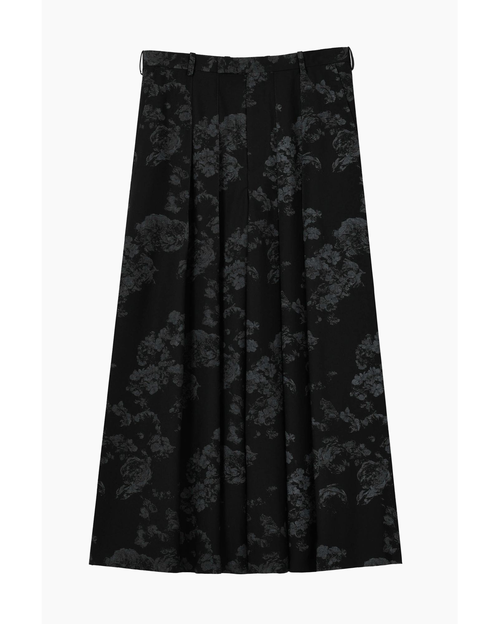 New Rose Mix 2Tuck Wide Flare Slacks