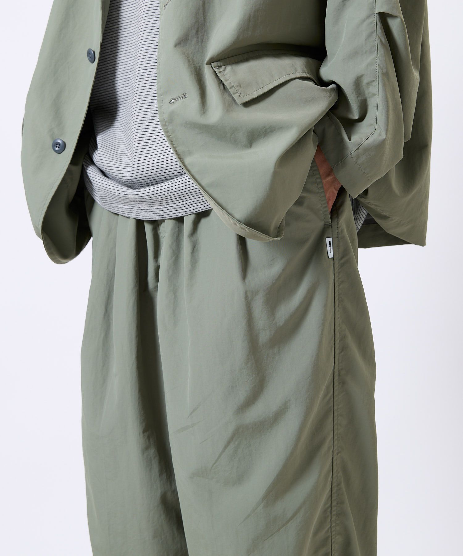 Supplex® DAILY EASY TROUSERS / イージー トラウザース / グレー / MTM-PT-0385-26-C
