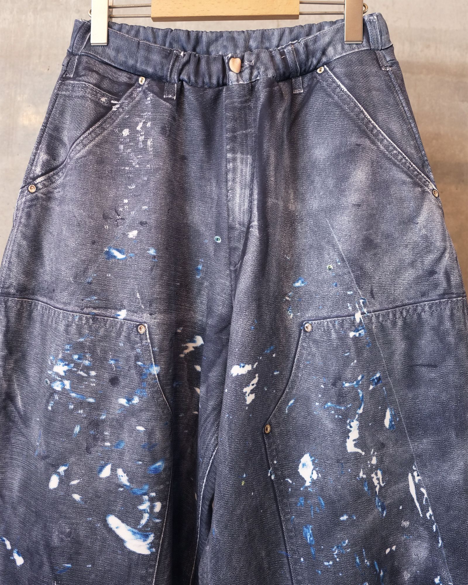 Print Duck Wide Pants