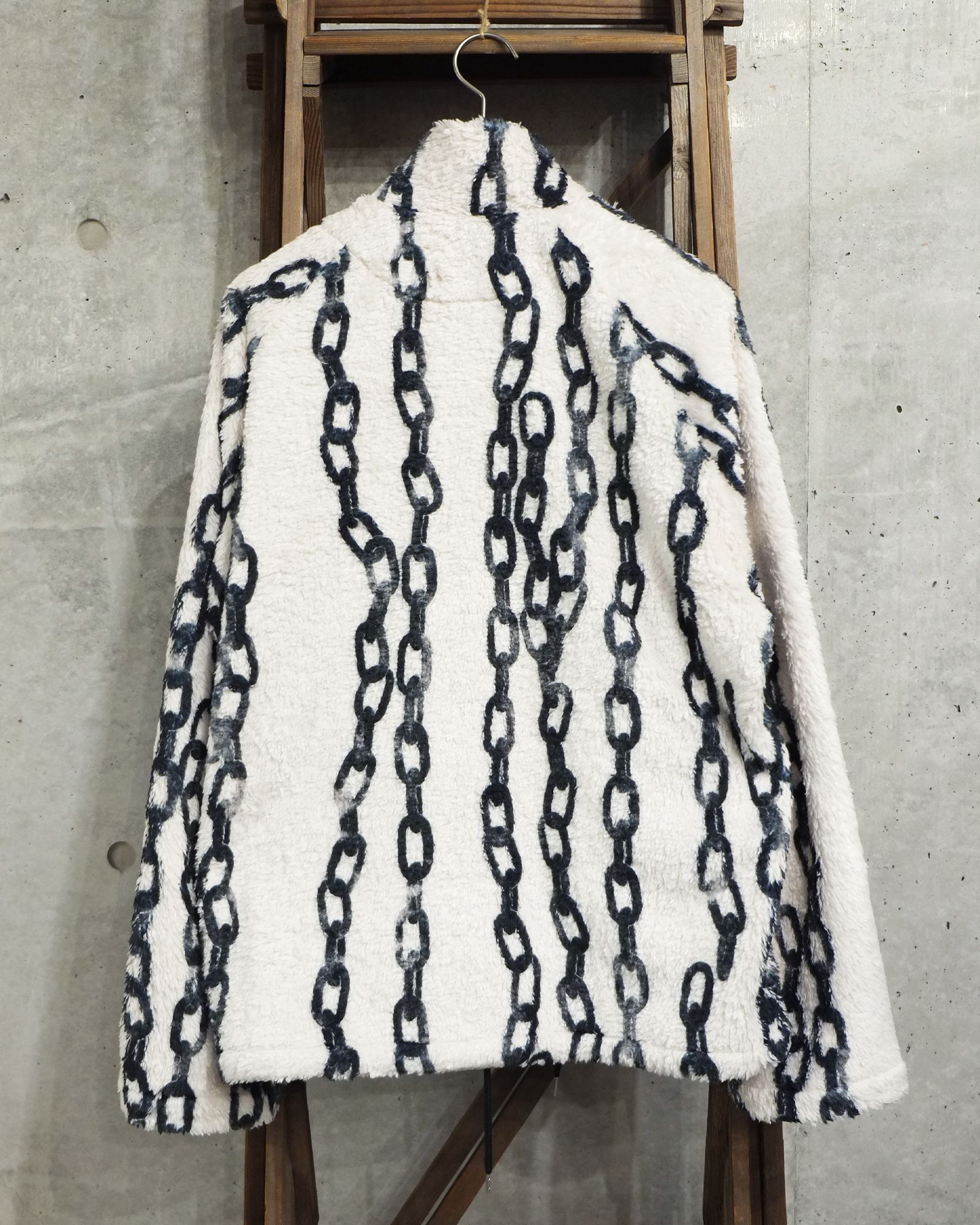 sulvam - Chain Fleece Blouson | fakejam