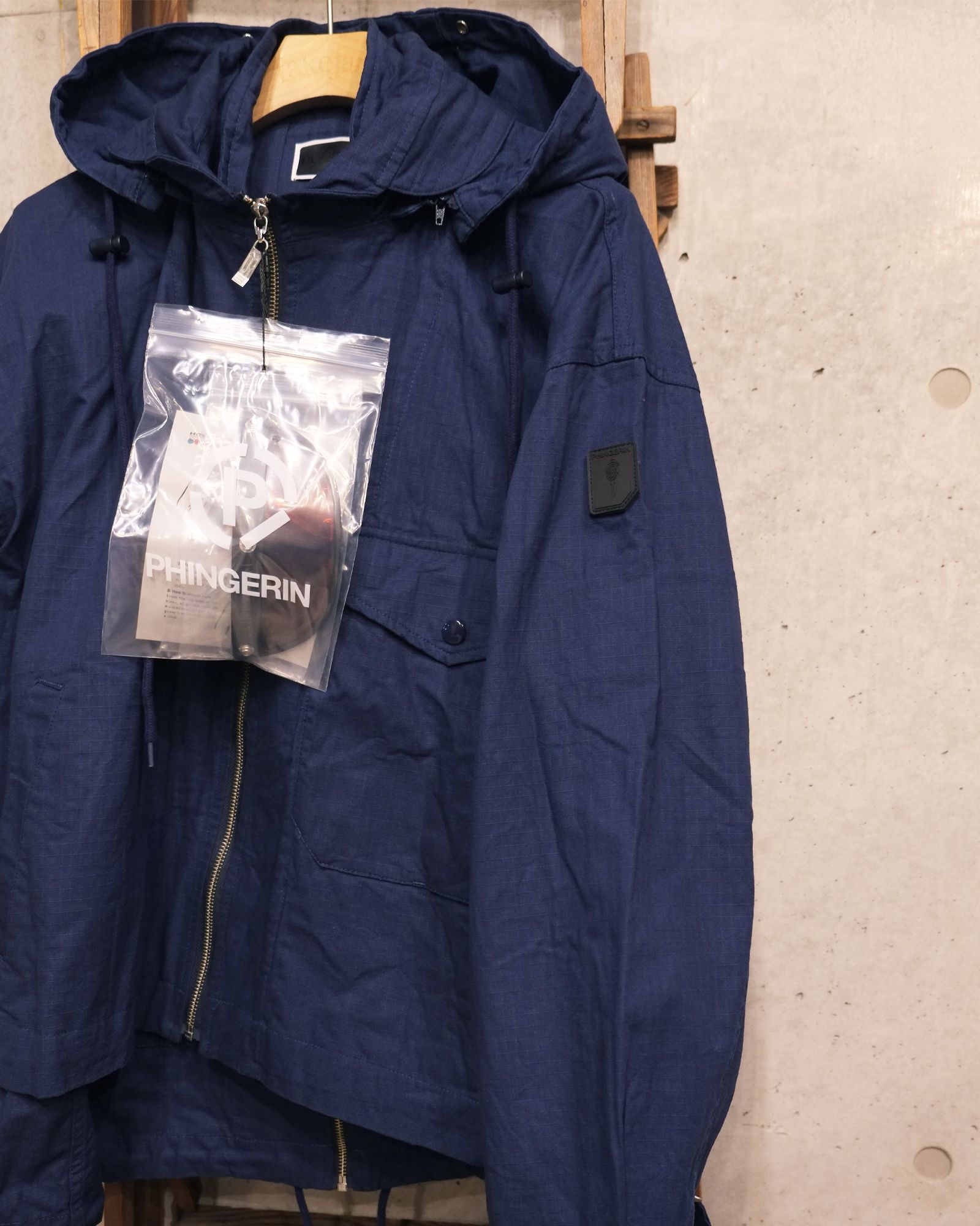 Visor Double Zip Jacket / ワークジャケット / ネイビー / PD-262-JK-091