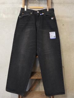 Hard Washed Selvage Denim Baggy Pants