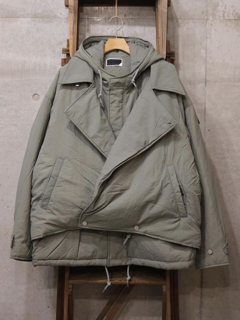 Double Cushy Hooded Jacket