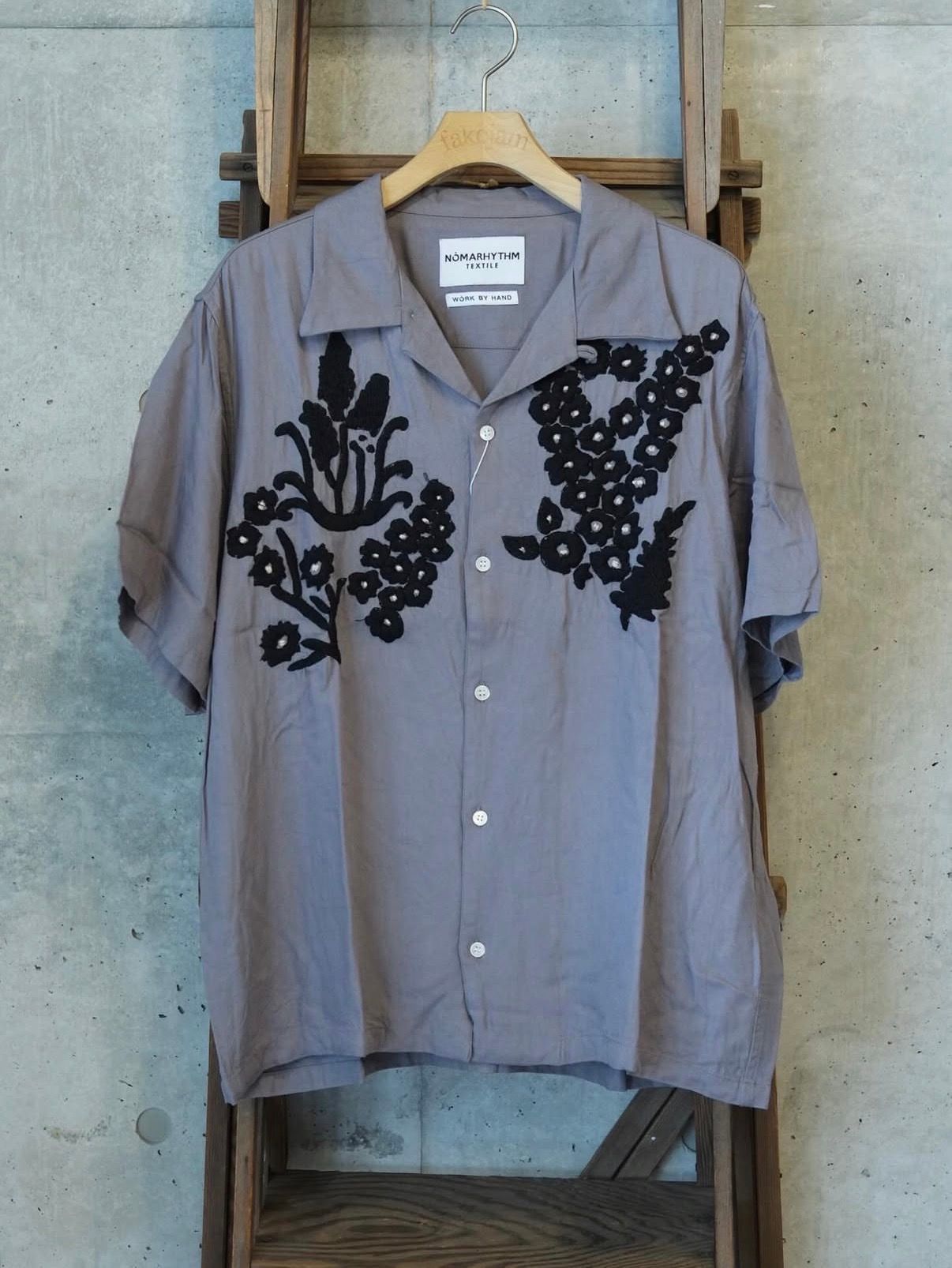 Flower Hand Embroidery Shirt