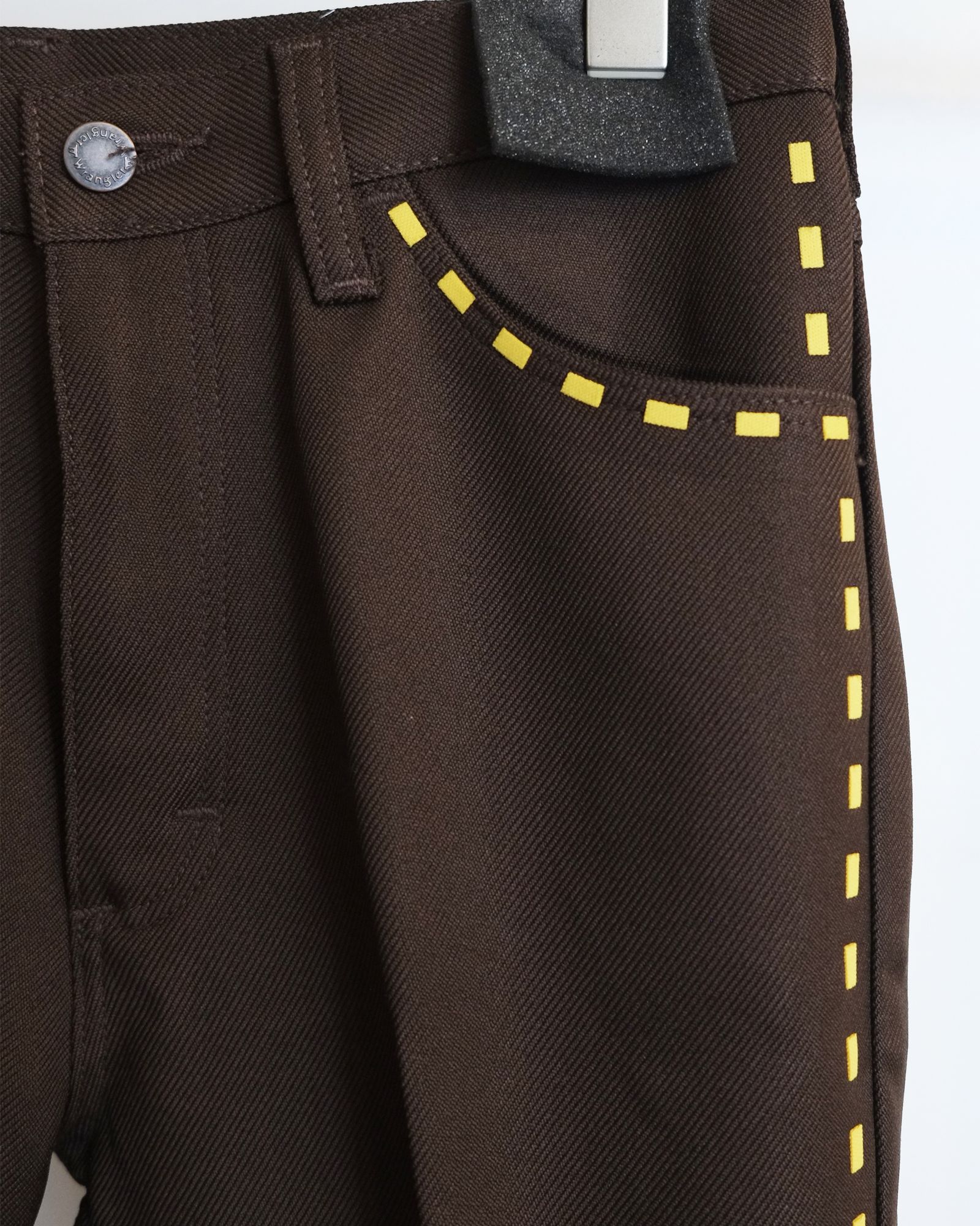 【定番デザイン】Laser Stitch Wrancher Pants / デニム / 細身シルエット / メンズ