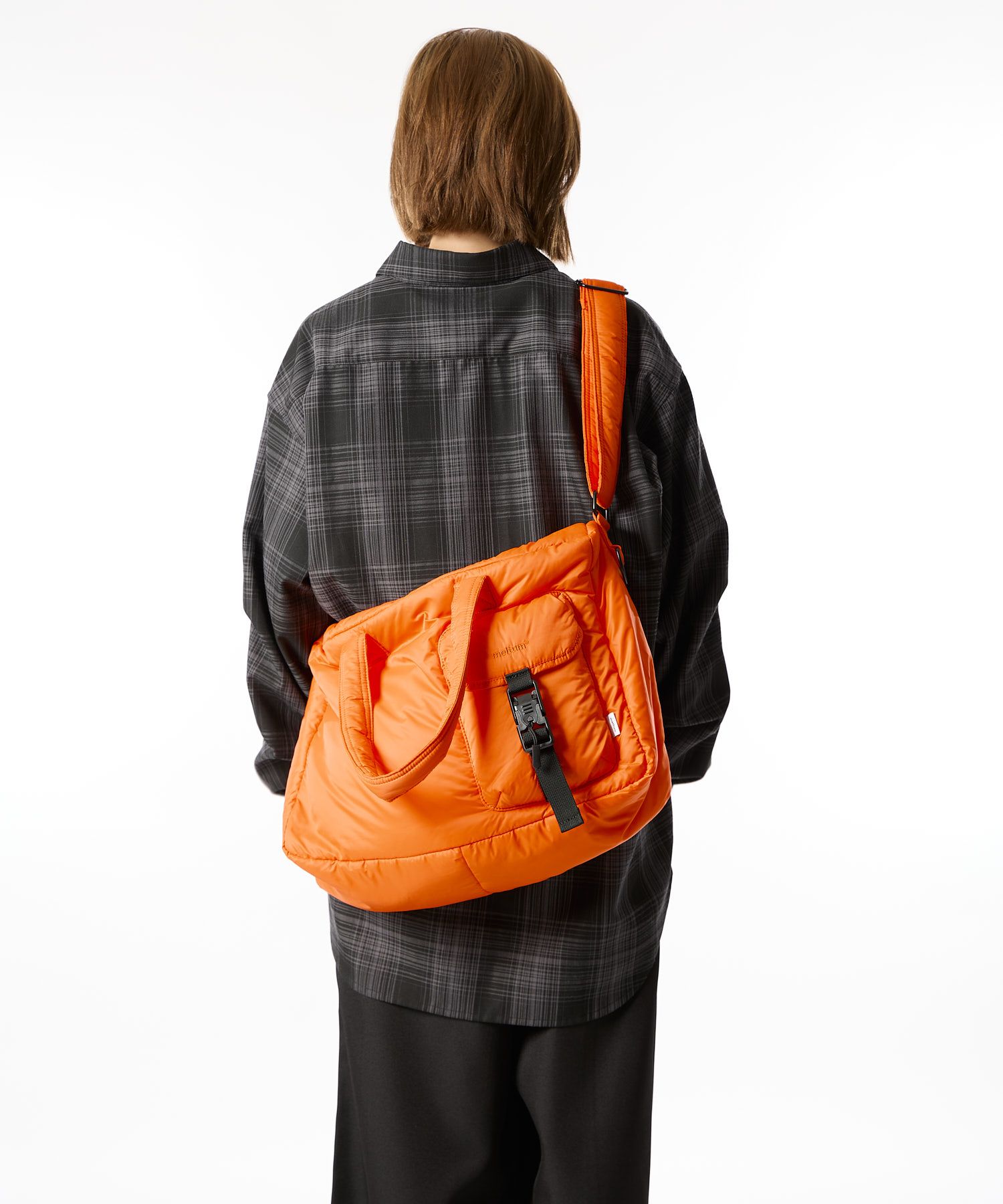 PADDING SHOULDER BAG / パディング ショルダーバッグ / オレンジ / MTM-BG-0316-25-C