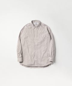 LOOSE STRIPE SHIRT L/S / ルーズ ストライプ シャツ / ブラウン / MTM-SH-0266-24-B