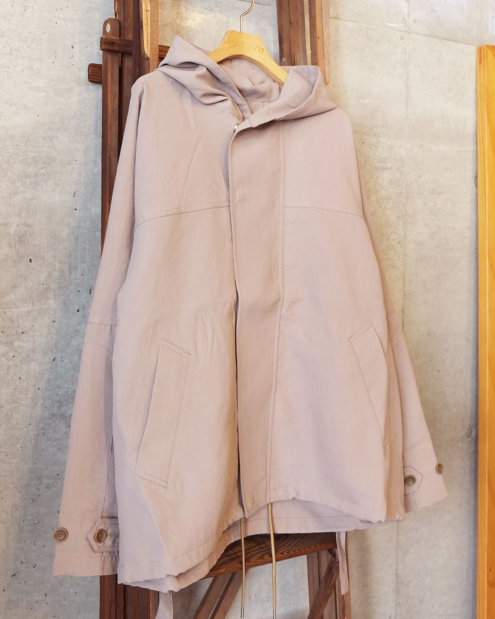 Desert Cloth Neutral Hooded Blouson / ブルゾン / トープ / MW-JKT26102